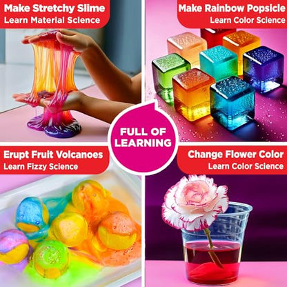 Doctor Jupiter Girls’ First Science Gift Set for Ages 4+, Birthday Gift - style: Girls' Amazing Science Gift Set: 4+