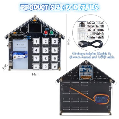Soldering Practice Kit, DIY Code Lock Electronics Project