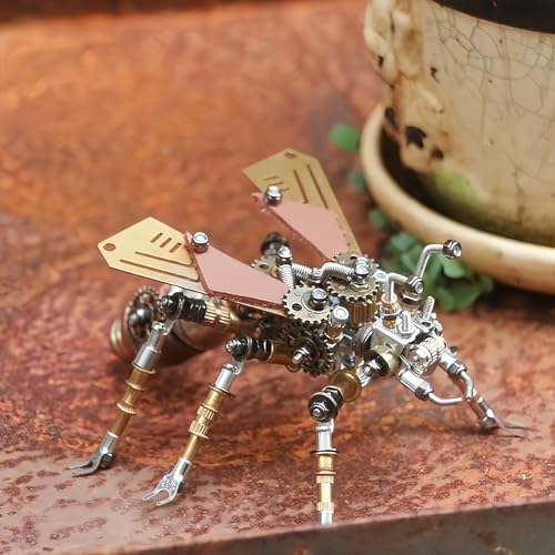 Adult 3D Metal Puzzle, Punk Insect Metal Model Set, 3D Puzzle Mechanical Insect Building Blocks, Fun DIY Assembly, high-end Men's Gifts. - color: Mechanical Flying Ant
