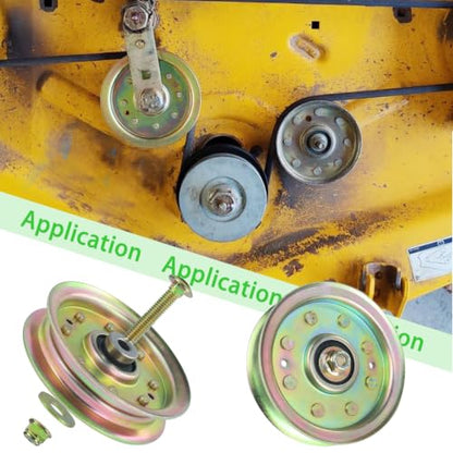 2 Pack 175820 Idler Pulley for Husqvarna 48" Z4824 Z4822 Decks - color: A17 2x532175820