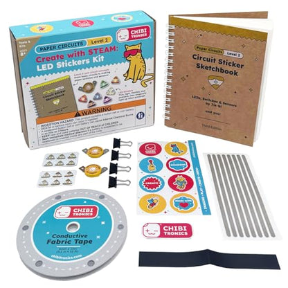 Create with STEAM: LED Circuit Sticker Kit - Level 2