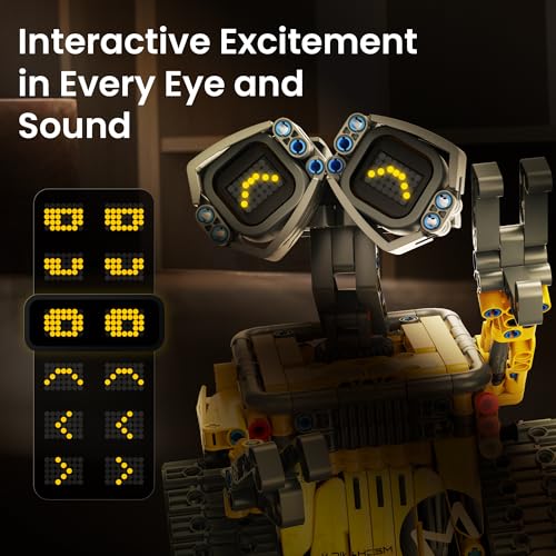 Sillbird Robot Building Kit with Remote Control STEM Gift for Boys Age 8-14 - color: Yellow