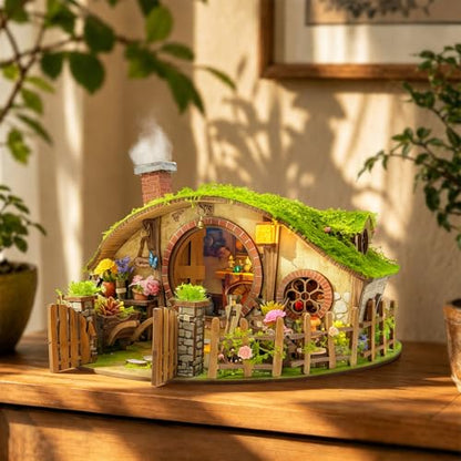 The Magic Ring House DIY Miniature House Kit & Book Nook Kit - color: The Magic Ring House