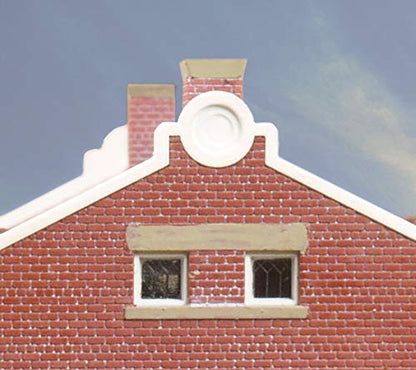 Walthers Cornerstone Series® N Scale Santa Fe-Style Brick Depot 6-3/4 x 3-7/8 x 2-1/4" - style: Santa Fe-Style Brick Depot