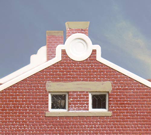 Walthers Cornerstone Series® N Scale Santa Fe-Style Brick Depot 6-3/4 x 3-7/8 x 2-1/4" - style: Santa Fe-Style Brick Depot
