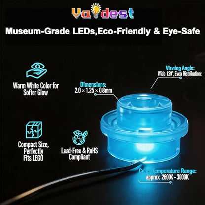 Vaodest LED Light for Lego Fortnite Battle Bus 77073 Set - style: 77073 Battle Bus Set