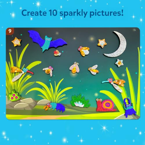 Skillmatics Foil Fun Bugs & Butterflies, Foil Art, Gift for Boys & Girls