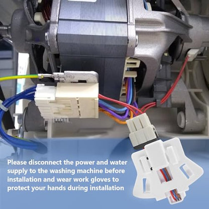 WH03X32158 WH12X26330 Washer Speed Sensor/Rotor Position Sensor Replacement for GE Hotpoint Washer Replace WH12X25294 PS16619248 AP7020336 GTW335ASN1WW GTW465ASN9WW GTW465ASN1WW HTW240ASK6WS Parts - style: WH03X32158