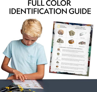 National Geographic Rock Collection with 50 Specimens to Share for Kids
