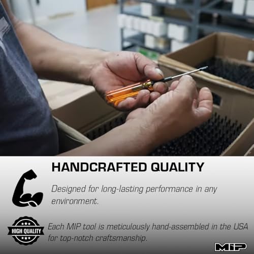 MIP 9208 Metric Hex Screwdriver RC Tools Kit (2.0mm) – Precision Hexagon Screwdriver for RC Cars, Quadcopter, Helicopter, and FPV Racing Drone Models - size: 2.0mm