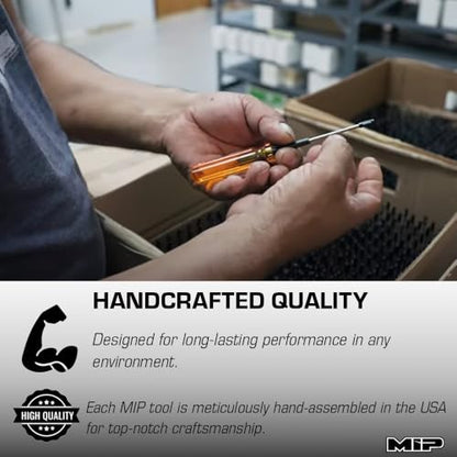 MIP 9208 Metric Hex Screwdriver RC Tools Kit (2.0mm) – Precision Hexagon Screwdriver for RC Cars, Quadcopter, Helicopter, and FPV Racing Drone Models - size: 2.0mm