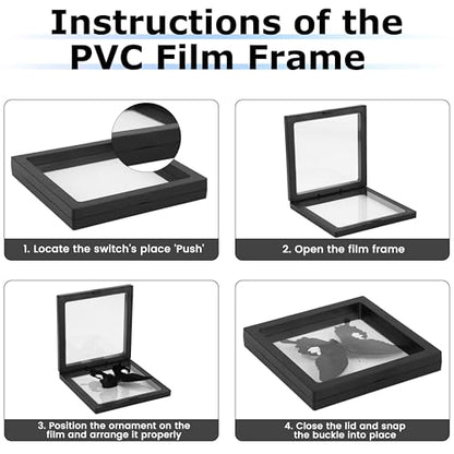 Insect Specimen Tools Kit - EVA Foam Pinning Board, Coordinate Paper, Wings Pressing Paper, Insect Pins & Butterfly Pins, Entomology Kit for Beginners & Hobbyists (PVC Display Case) - size: PVC Display Case Box Kit