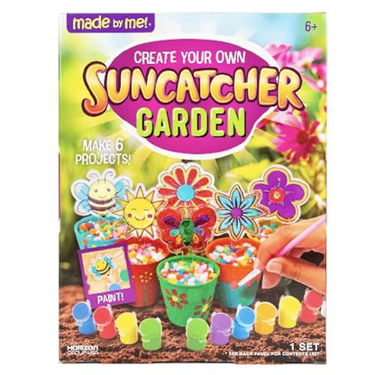 Made By Me Create Your Own Window Art Kit, Suncatcher Garden - style: Modern
