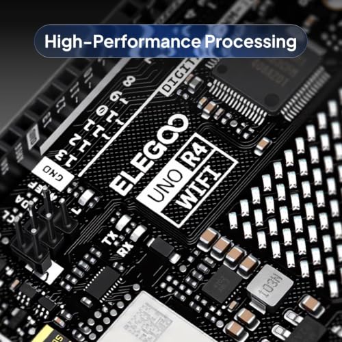 ELEGOO UNO R4 WiFi Super Starter Kit Compatible with Arduino for Beginners