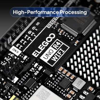 ELEGOO UNO R4 WiFi Super Starter Kit Compatible with Arduino for Beginners