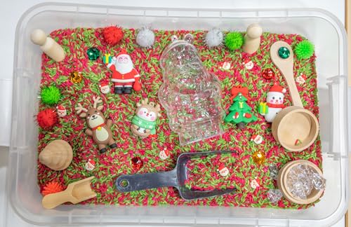 Christmas Sensory Bin Kit for Kids - style: Xmas Sensory Bin