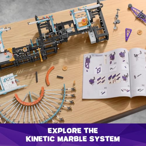 Mould King 26018 Ball Ferris Wheel Building Set - 4402+ Piece Motorized Kinetic Marble Run Engineering Model, Dynamic Mechanical Display Kit for Ages 14+/Adults Collectors