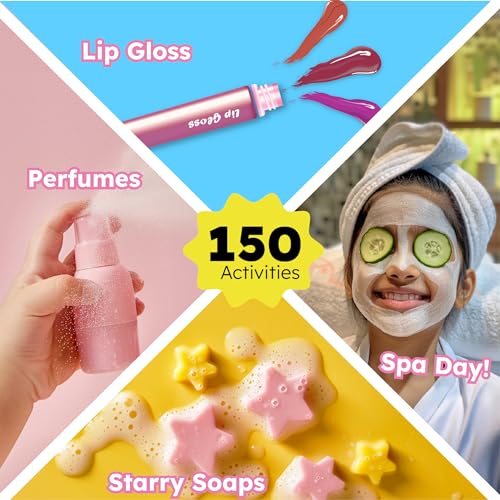 Butterfly EduFields 150+ Experiments Girls Science Kit for Kids Ages 8-12 - style: Girl Science Kit 8+