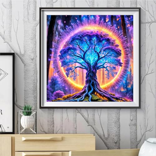 Ekuxom Tree of Life Diamond Art Kits for Adults-5D Diamond Painting - color: Tree of Life-1