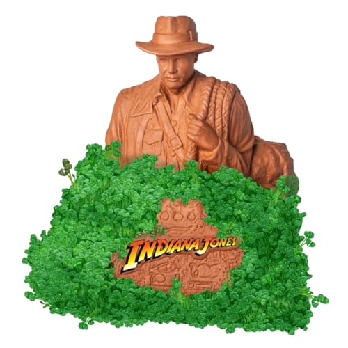 Chia Pet Indiana Jones Terracotta Planter with Seed Pack - style: Indiana Jones