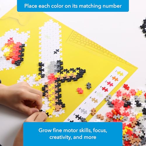 PLUS PLUS Puzzle By Number, Adventure - 250 Piece Building Set - style: Adventure