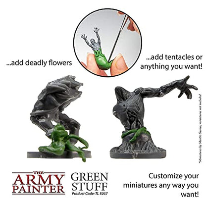 The Army Painter, Green Stuff Kneadatite, 20 cm Modelling Putty