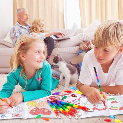 BenLouis 24 Pcs Valentine's Day Mini Coloring Books for Kids Party Favors - style: Valentines Day