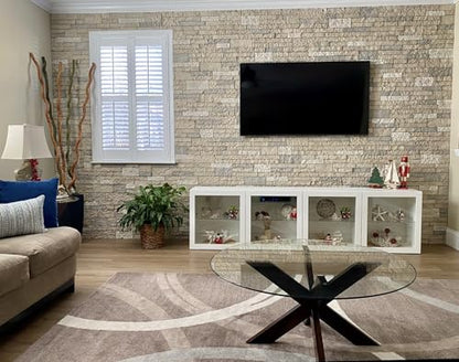 AirStone Primary Stones, Ocean View Color Blend - color: Brown, Gray, White Tones, size: Primary