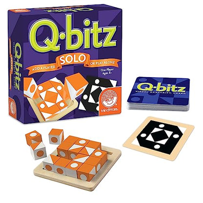 MindWare Q-bitz Solo Visual Puzzle Game