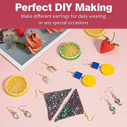 Hypoallergenic Earring Hooks for Jewelry Making, 600 Pcs Earring Making Kit