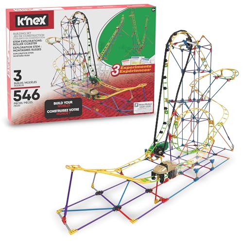 K'NEX Education - STEM Explorations: Roller Coaster Set ‚ 546 Pieces, Creative Building Set‚ Ages 8+