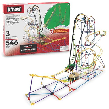 K'NEX Education - STEM Explorations: Roller Coaster Set ‚ 546 Pieces, Creative Building Set‚ Ages 8+