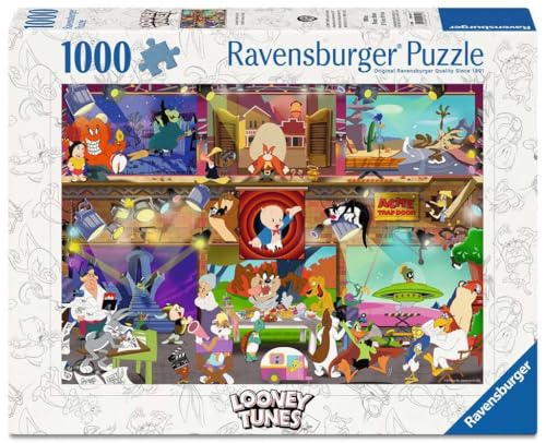 Ravensburger Looney Tunes Studio 1000 Piece Puzzle for Adults