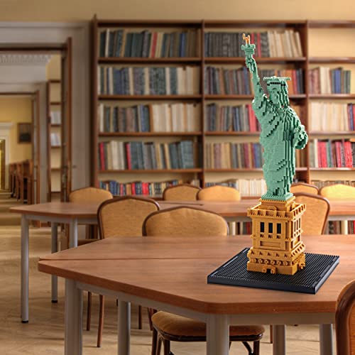 Statue of Liberty Micro Blocks Set for Adults, 2810 Pcs Mini Iconic - color: Statue of Liberty