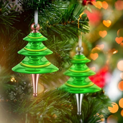 CroBlissful 20 Set Christmas Tree Ornament Woodturning Kit, Multicolor - color: Multi Color