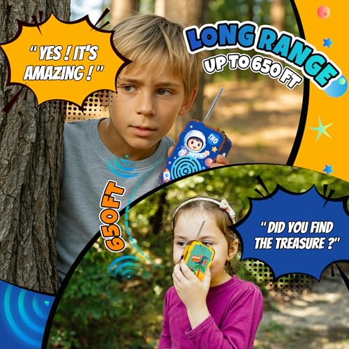 Stem Toys for Kids Age 6-8, DIY Walkie Talkie Building Kit