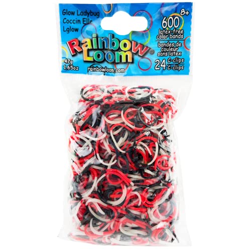 Rainbow Loom Ladybug Glow - color: Ladybug Glow