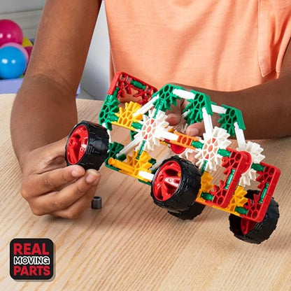 K'NEX - 40 Model Building Set‚ 141 Pieces, STEM Toy, Engineering Play, Creative Construction‚ Ages 5+ - style: Beginner 40 Model