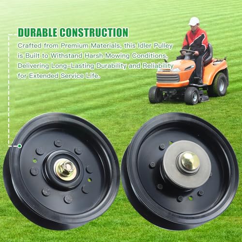 532196104 Husqvarna Idler Pulley for 54" Z254F RZ5424 Mower Decks - color: T8 1x196104