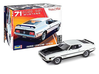 Revell 14512 1971 Mustang Boss 351 1:25 Scale Model Car Building Kit