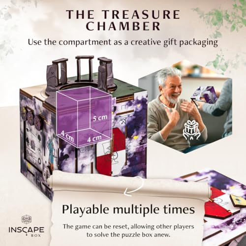 INSCAPE Stonehenge´s Legacy Puzzle Box for Adults Escape Room in A Box Game