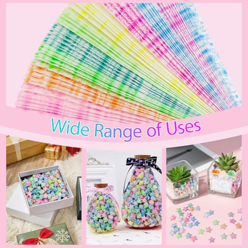 Jtnohx Luminous Origami Star Paper Strips Luminous Origami Heart-shaped - color: heart-shaped
