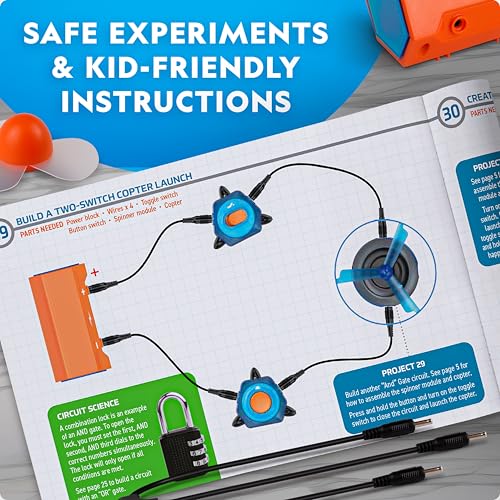 National Geographic Circuit Kit for Kids with 120 Electrical Projects - style: 120+ Projects
