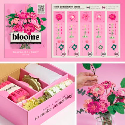 Play-Doh Blooms Blush Flower Bouquet Making Kit