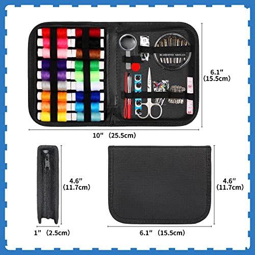 Sewing Kit for Adults,Marcoon Needle and Thread Kit with Sewing Supplies and Accessories Contains Scissors, Measure Tape,Seam Ripper,Suitable for Home, Travel, Beginner, Emergency