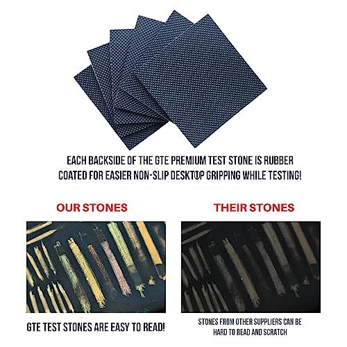 Gold Silver Jewelry Tester Appraisal Kit 10K 14K 18K 22K 24K Platinum Palladium Test Precious Metals 999 925 Scrap