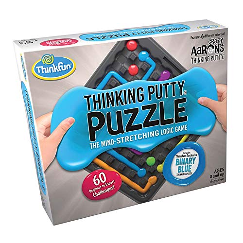 ThinkFun & Crazy Aaron's Thinking Putty Puzzle - STEM Brain Game for Kids & Adults | Logic-Enhancing Challenge | Engaging Activity for Ages 8 & Up | Exciting Gift Idea