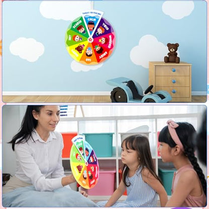 Marspark Feeling Wheels, Educational Learning Activities for Kids - style: Feeling