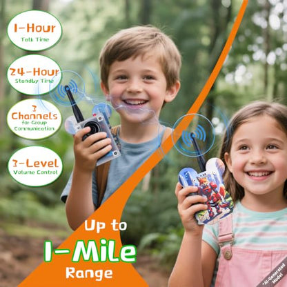 eUda+ STEM Walkie-Talkies Kit Building Toys for Boys Age 8-12-14-16-17+ Educational Games for Kids 8-12 Stem Kits for Kids Age 12-14 DIY Kits for Kids Teenage Girl Gifts (Assembly Version, RTC) - size: Assembly Version, Rec-Transparent Clear (RTC)