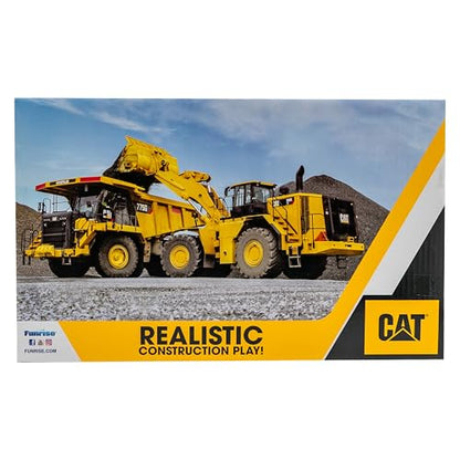 CAT Construction Toys, CAT Steel Construction Excavator - Heavy-Duty & Durable - Ergonomic Handles 3+ Years - Dig & Haul Dirt All Day Long! - style: Cat Steel Excavator
